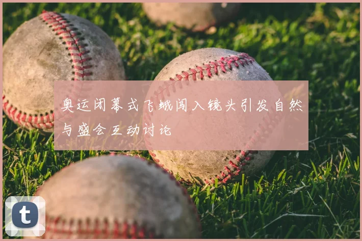 奥运闭幕式飞蛾闯入镜头引发自然与盛会互动讨论